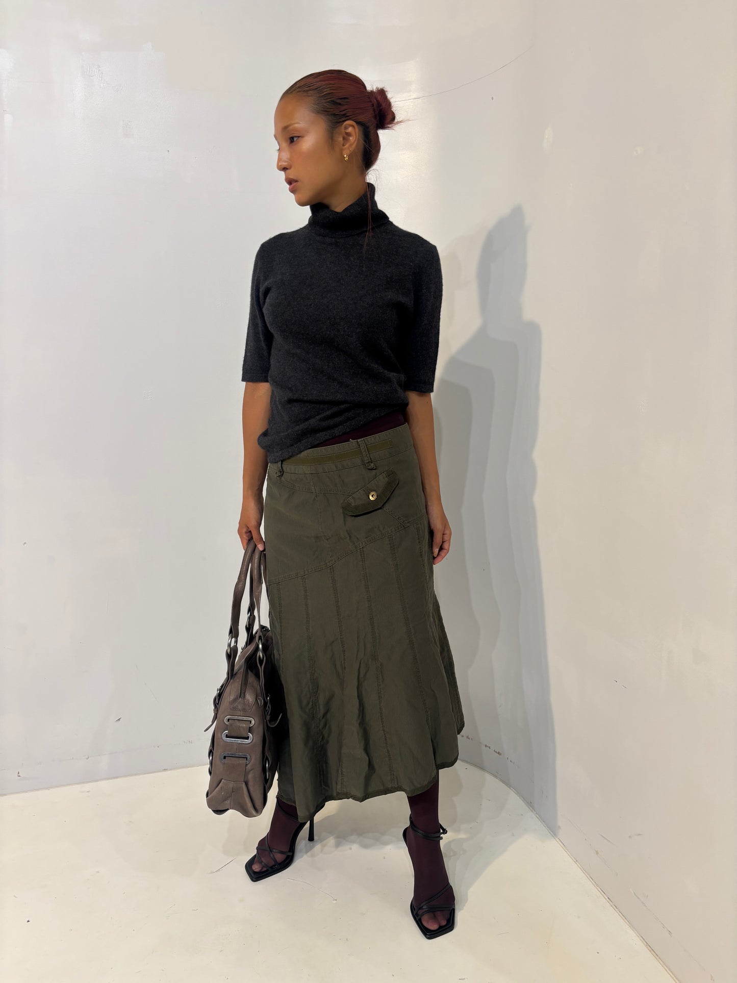 cashmere turtleneck knit
