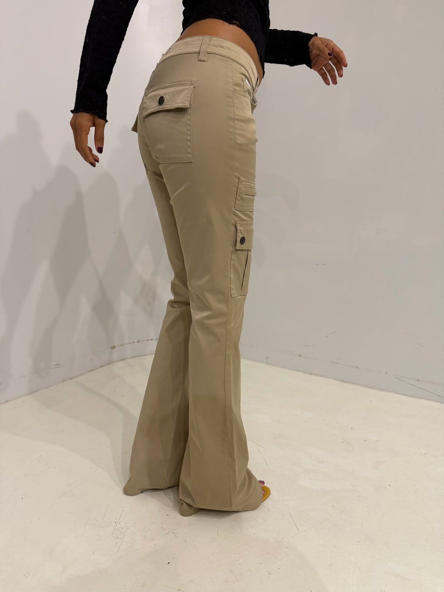 beige cargo pants