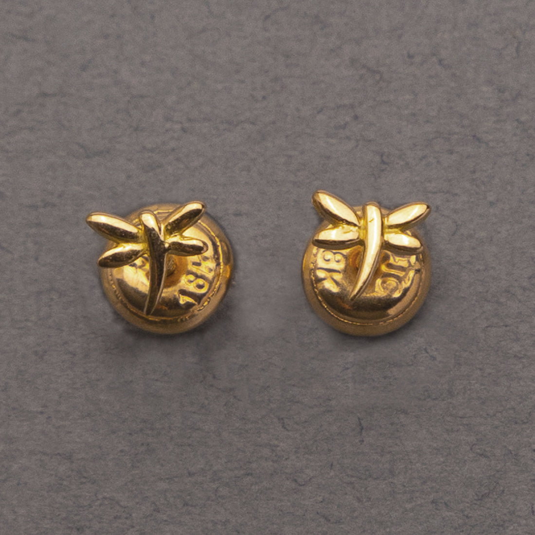 18K GOLD Earrings【250158】