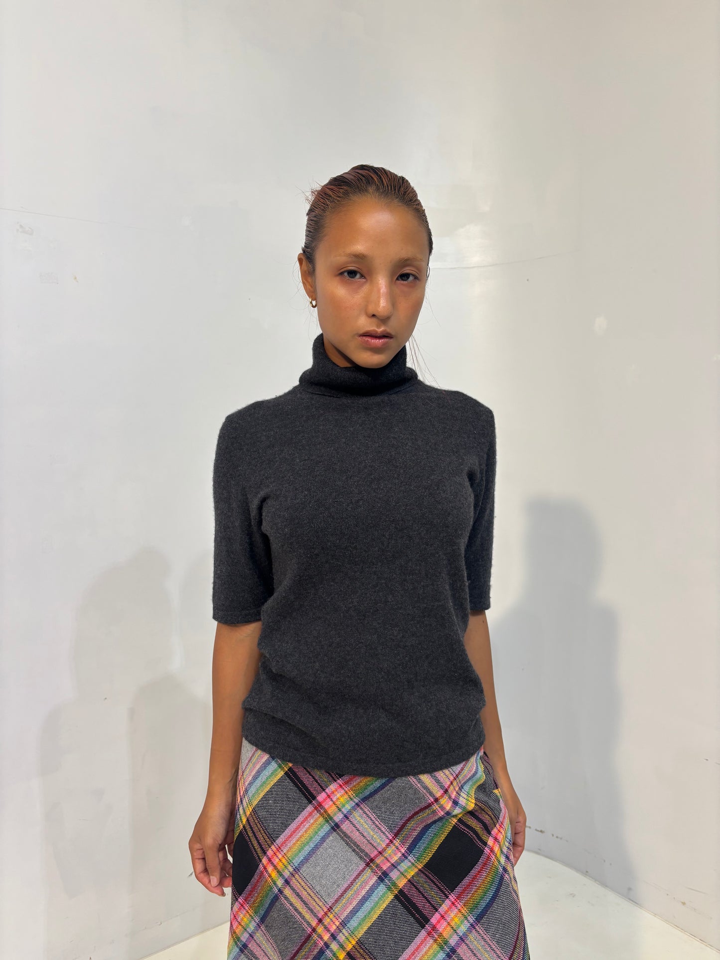 cashmere turtleneck knit