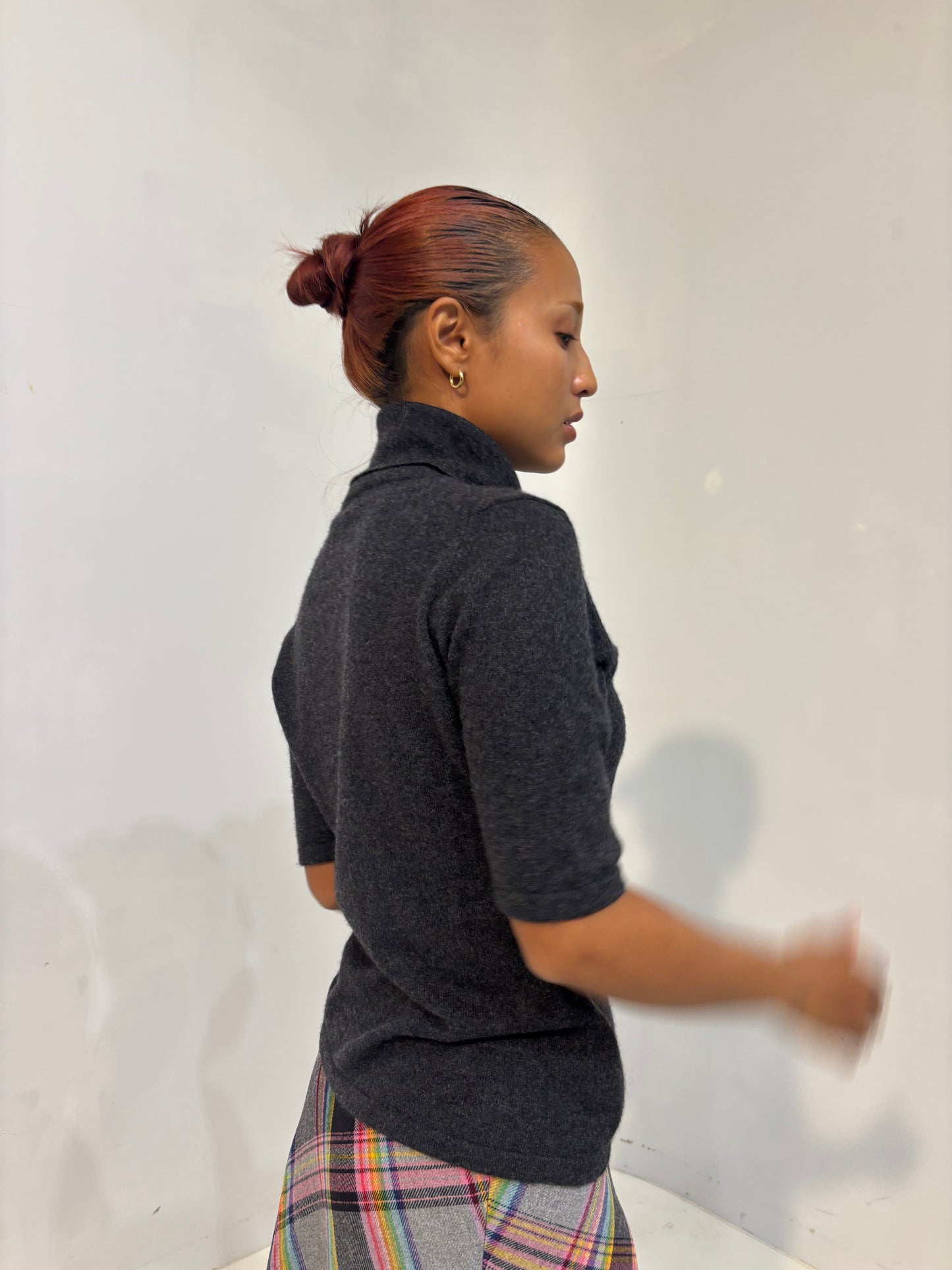 cashmere turtleneck knit