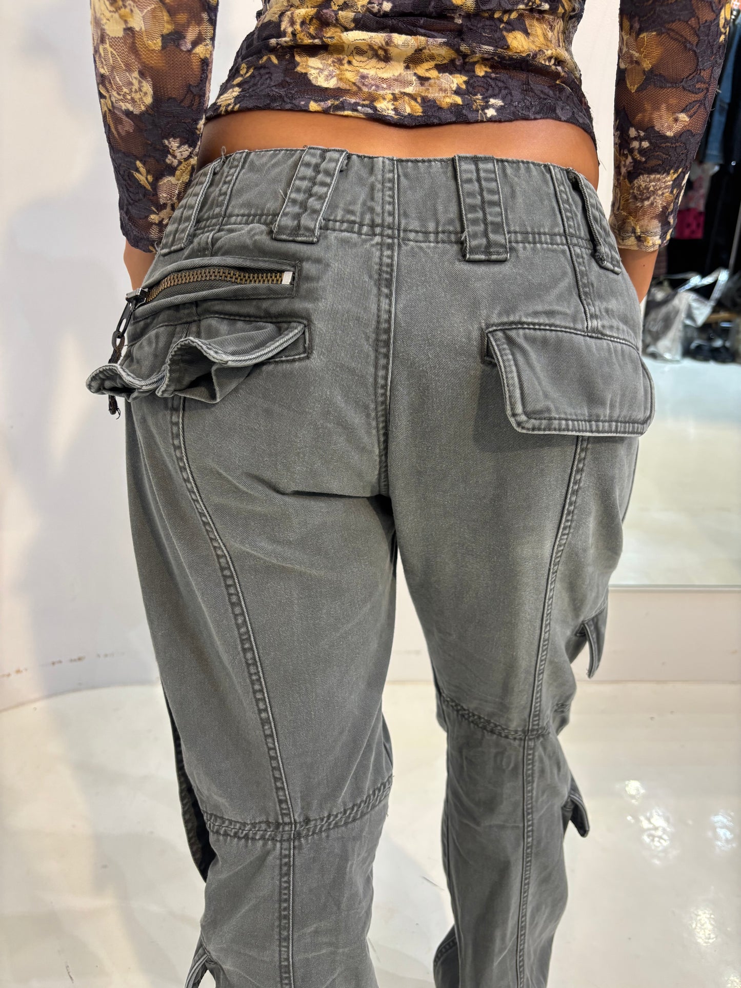 khaki cargo pants