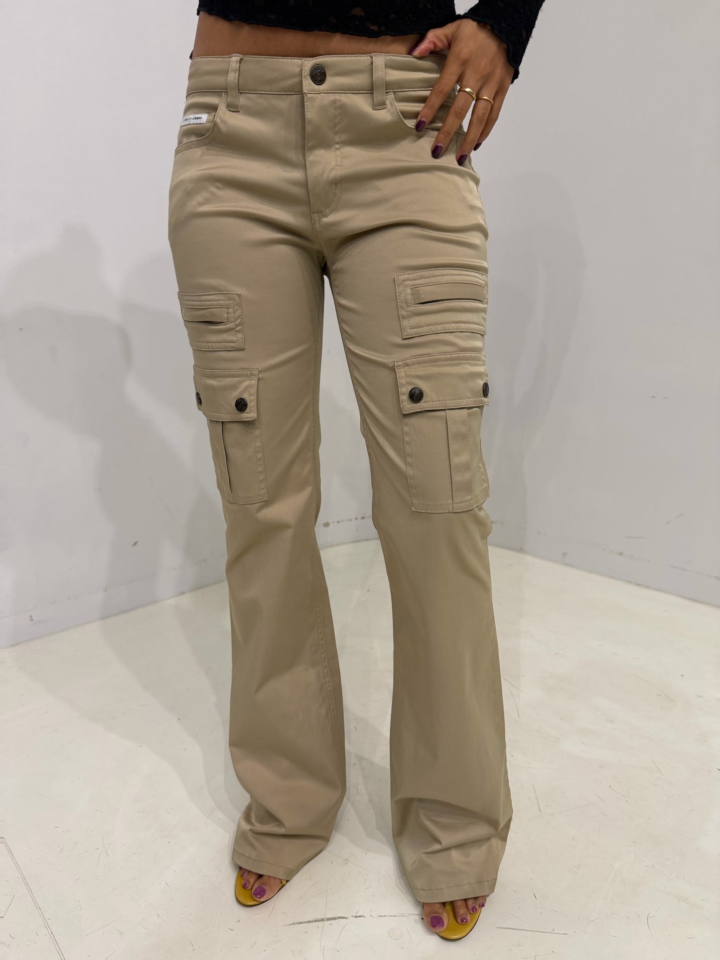 beige cargo pants