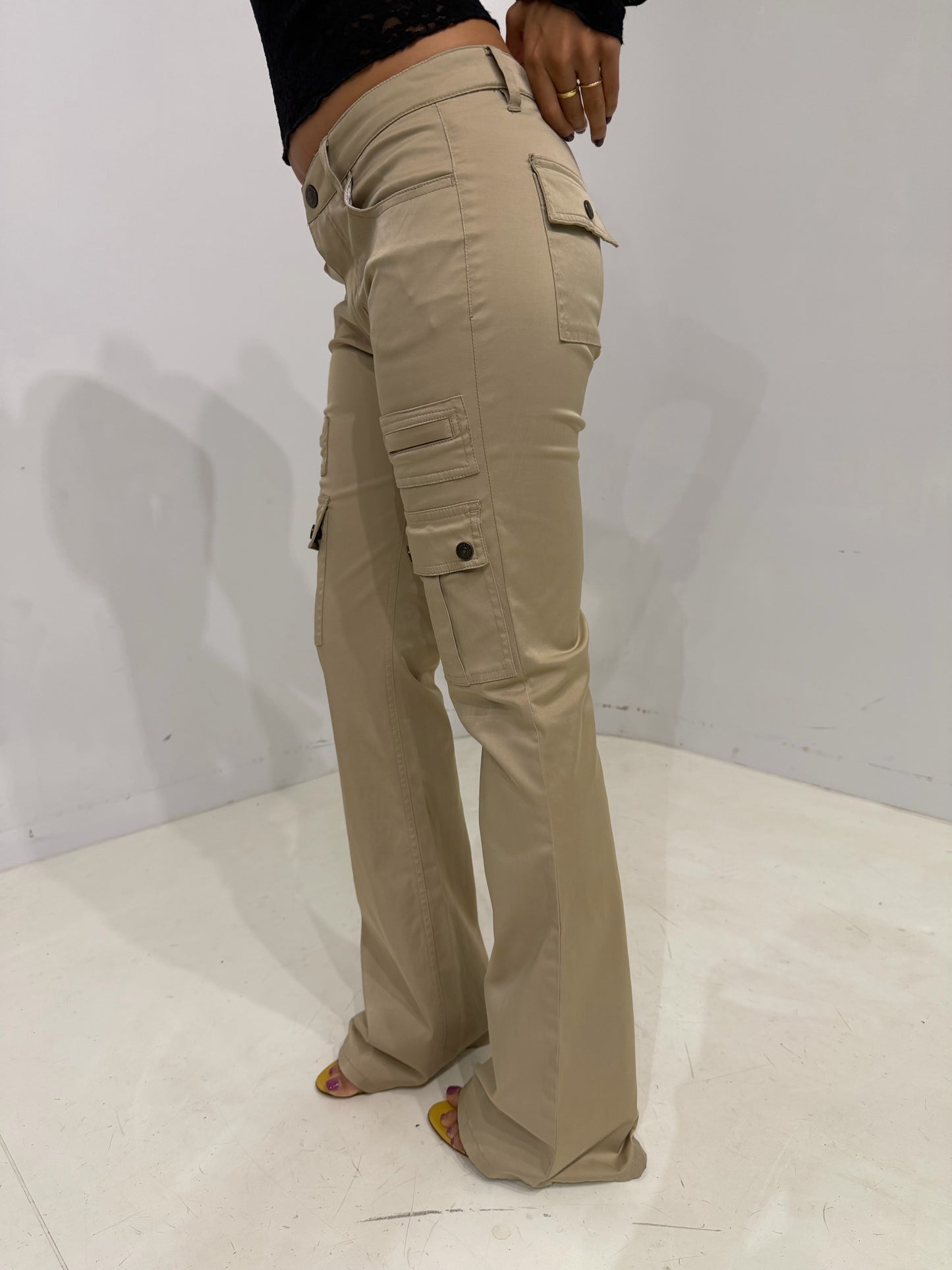 beige cargo pants