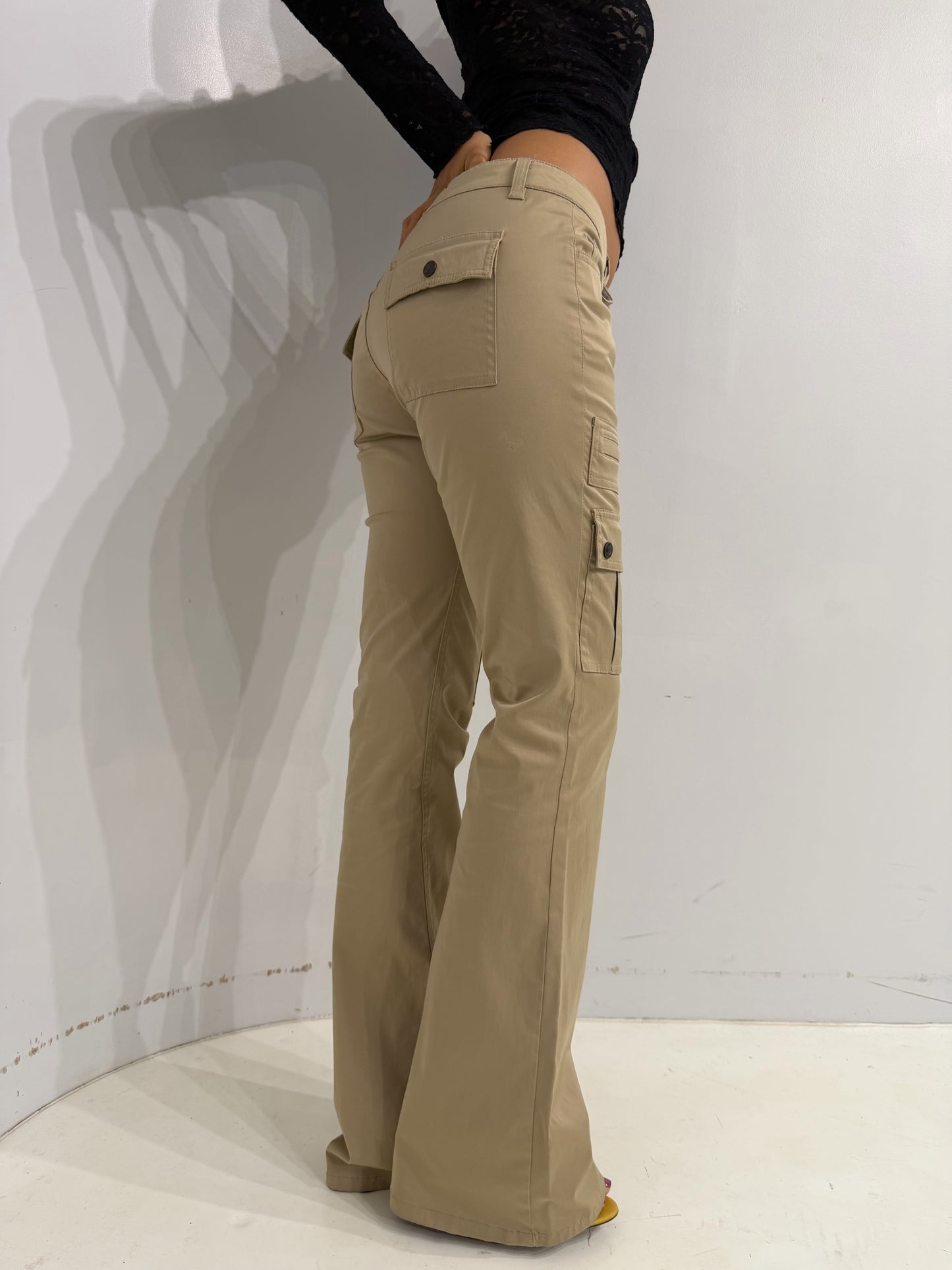 beige cargo pants