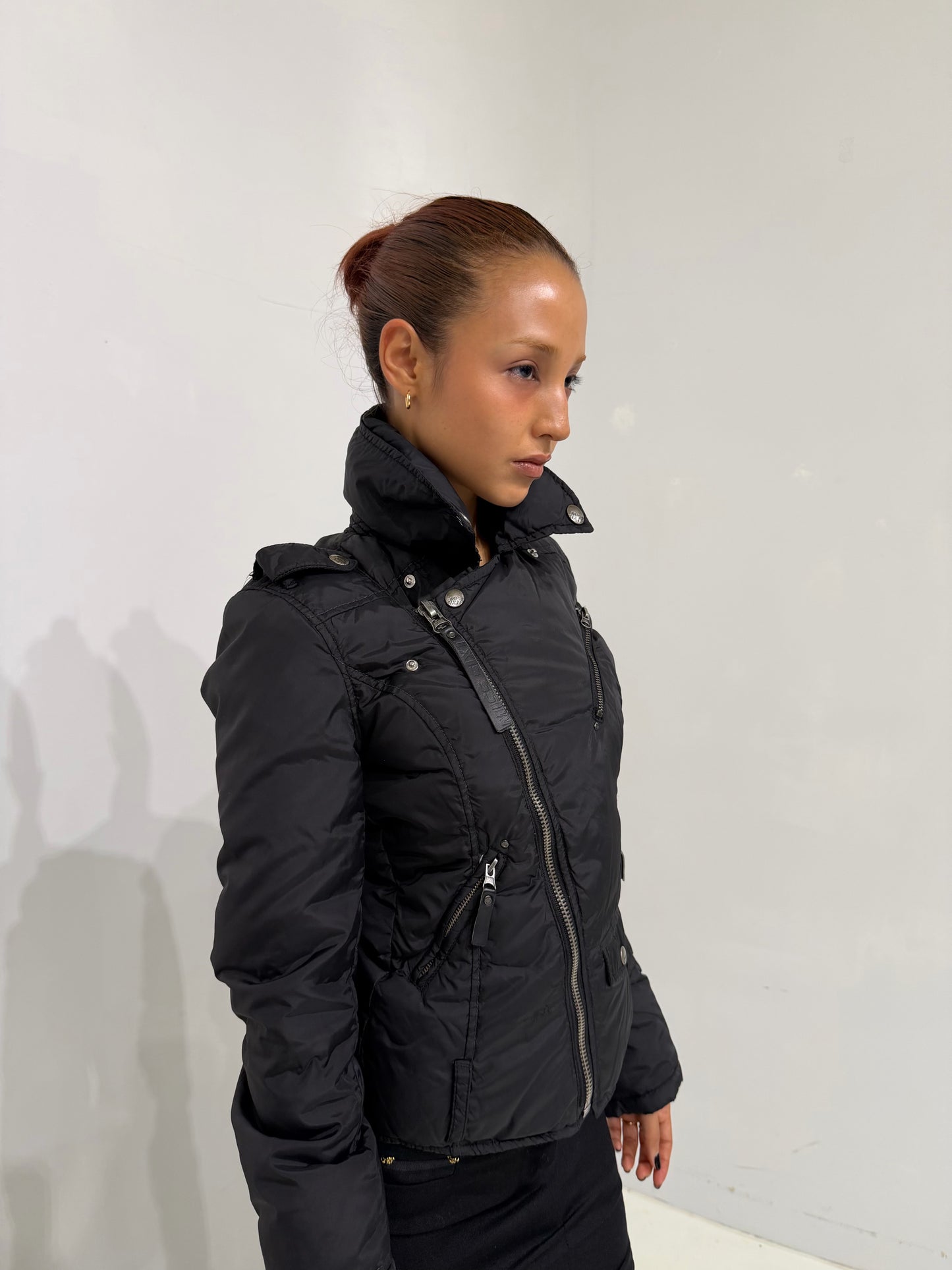 MissSixty black short down jacket