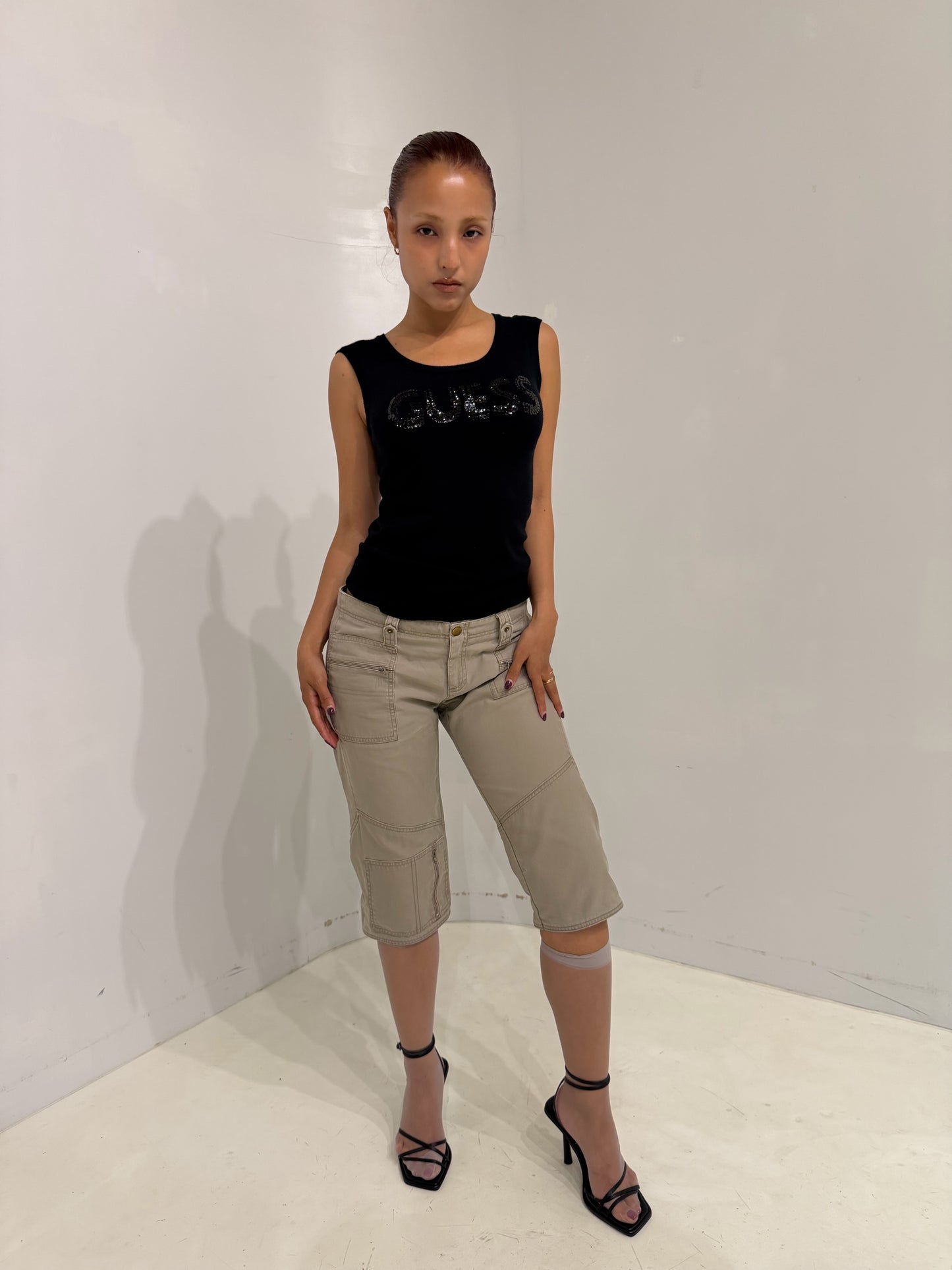 GUESS JEANS beige shorts