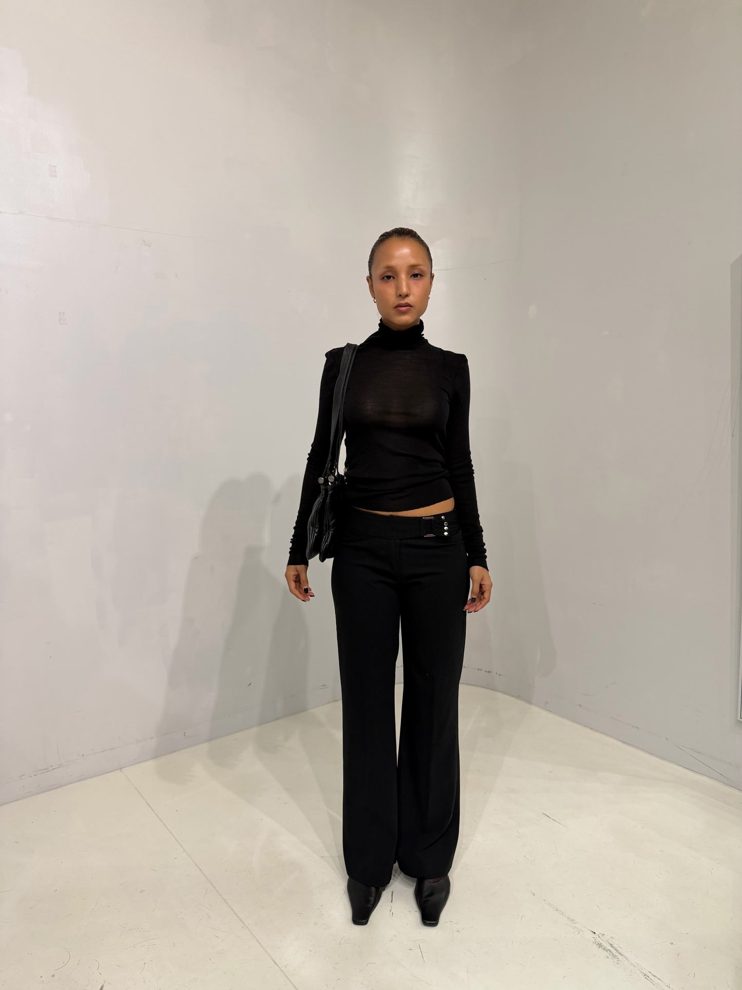 black belted pant