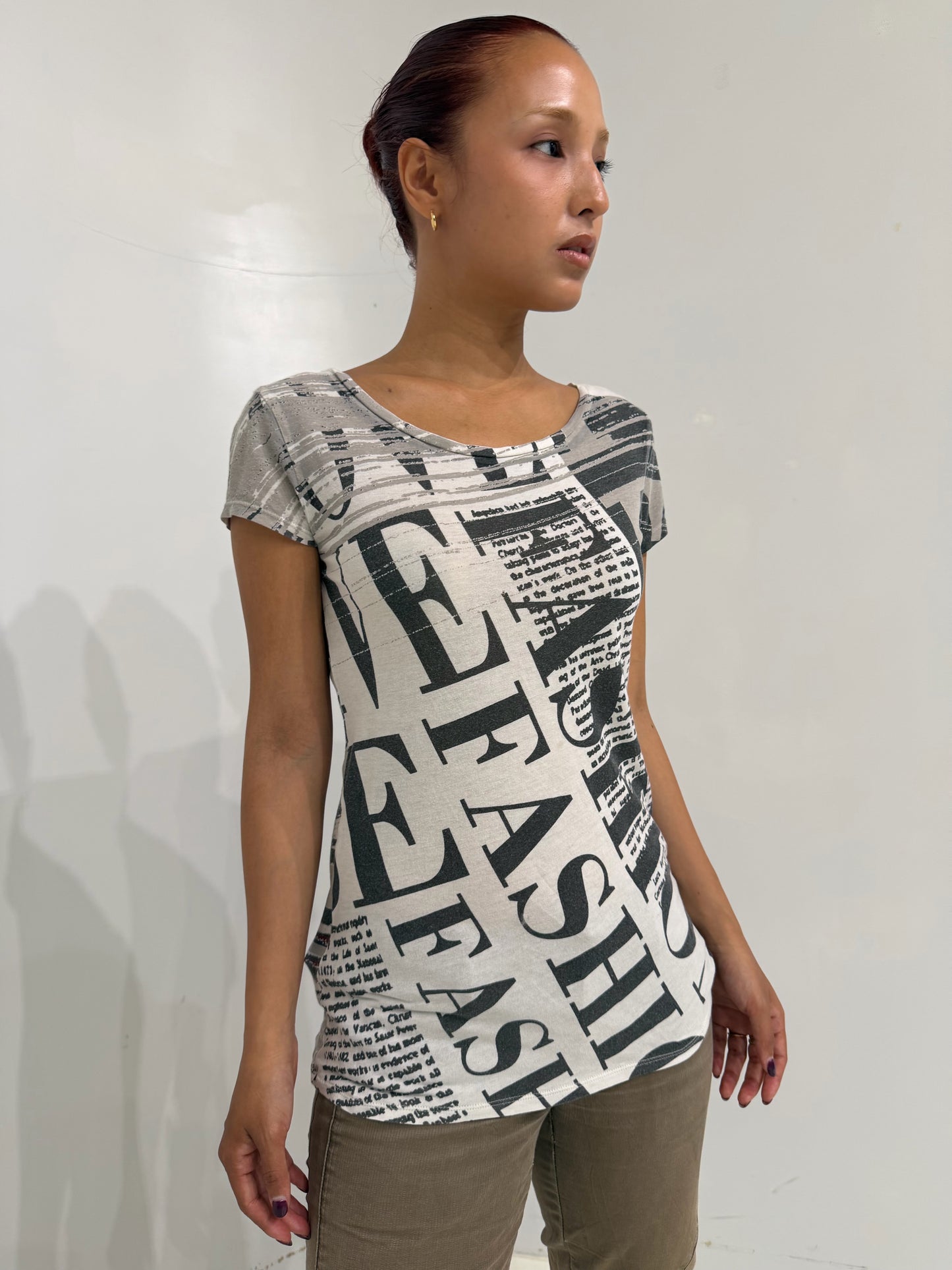 Cotton&Modal printed T-shirt