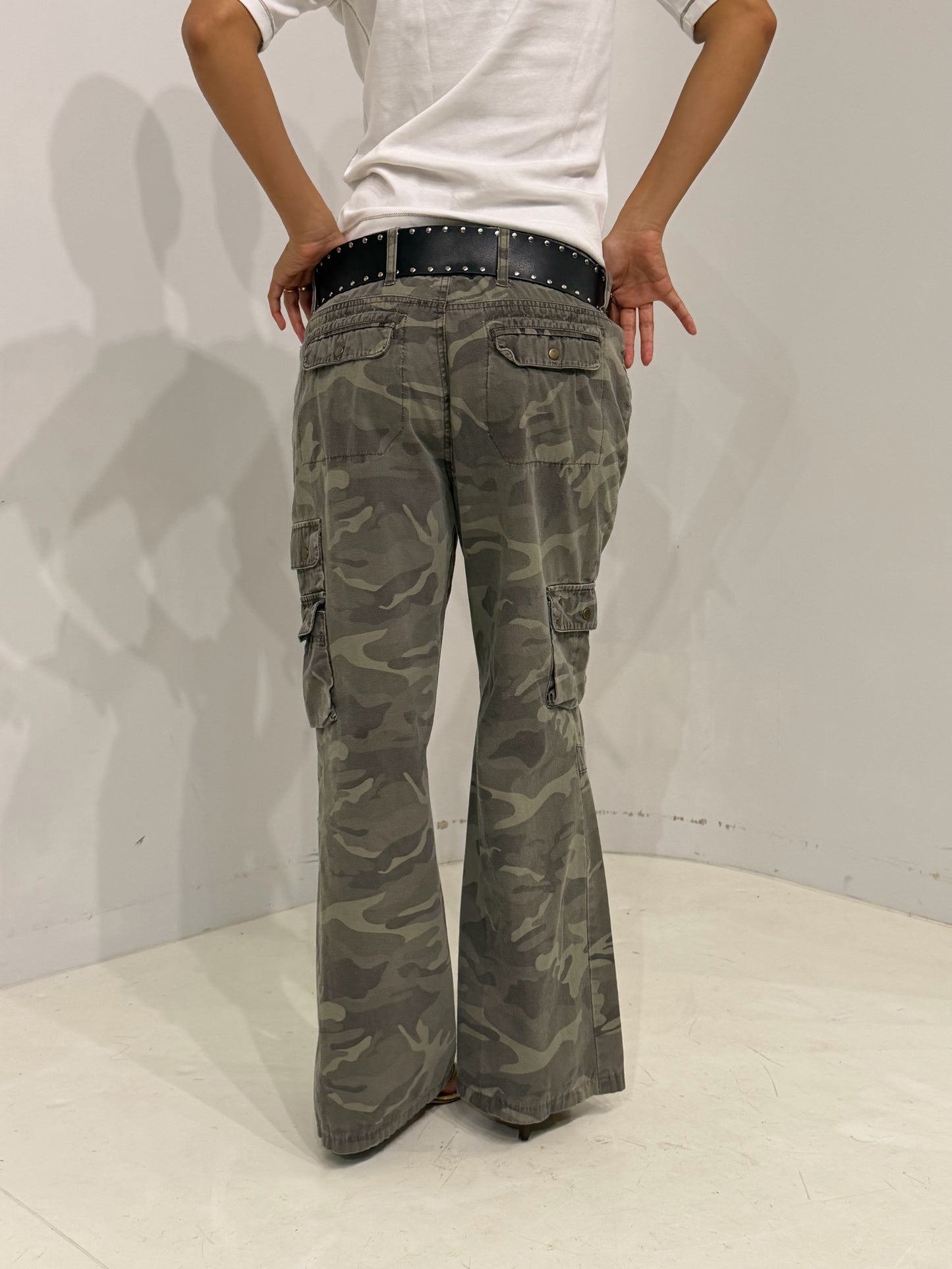 light color camo cargo pants