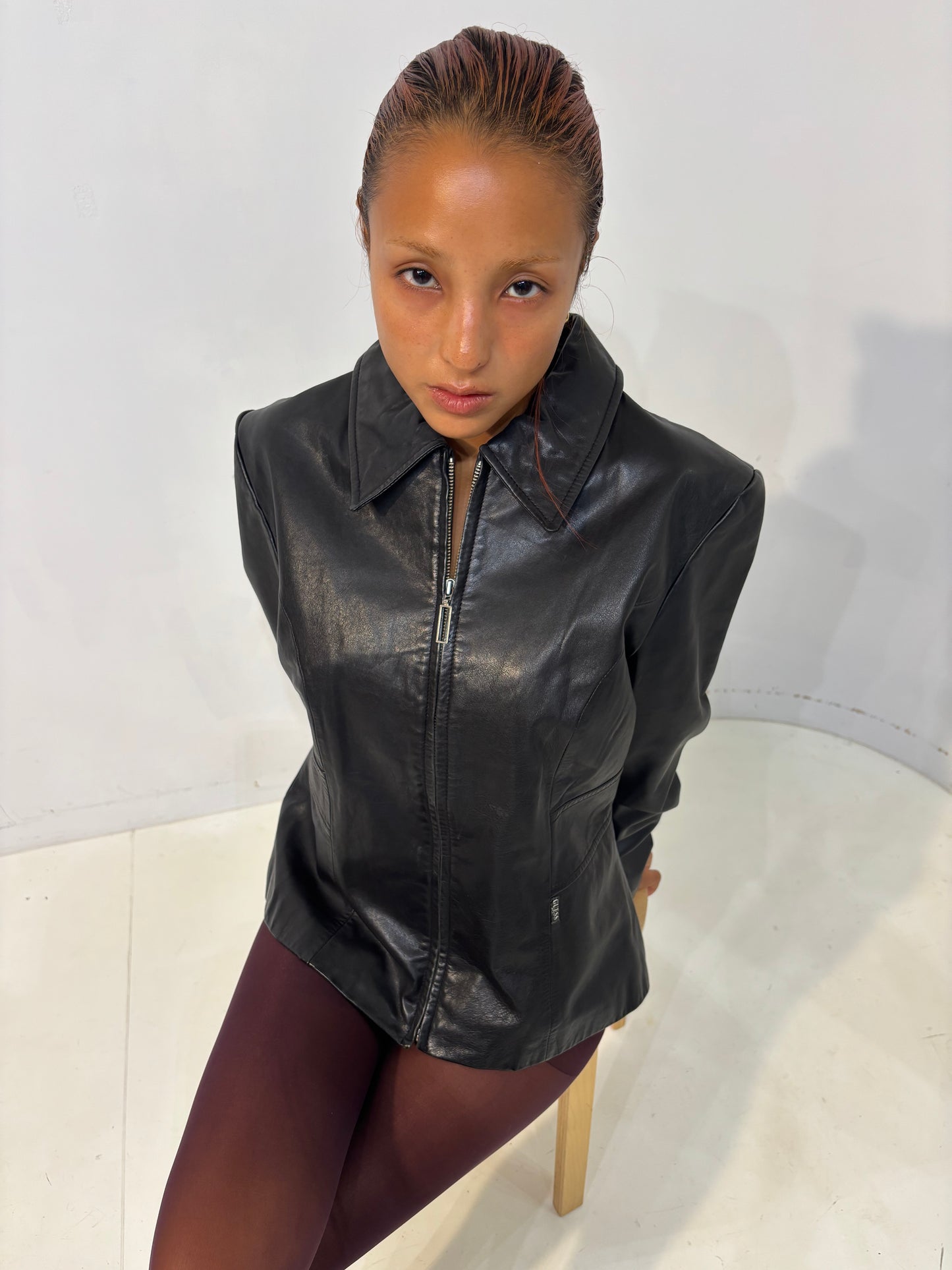 Guess leather jacket