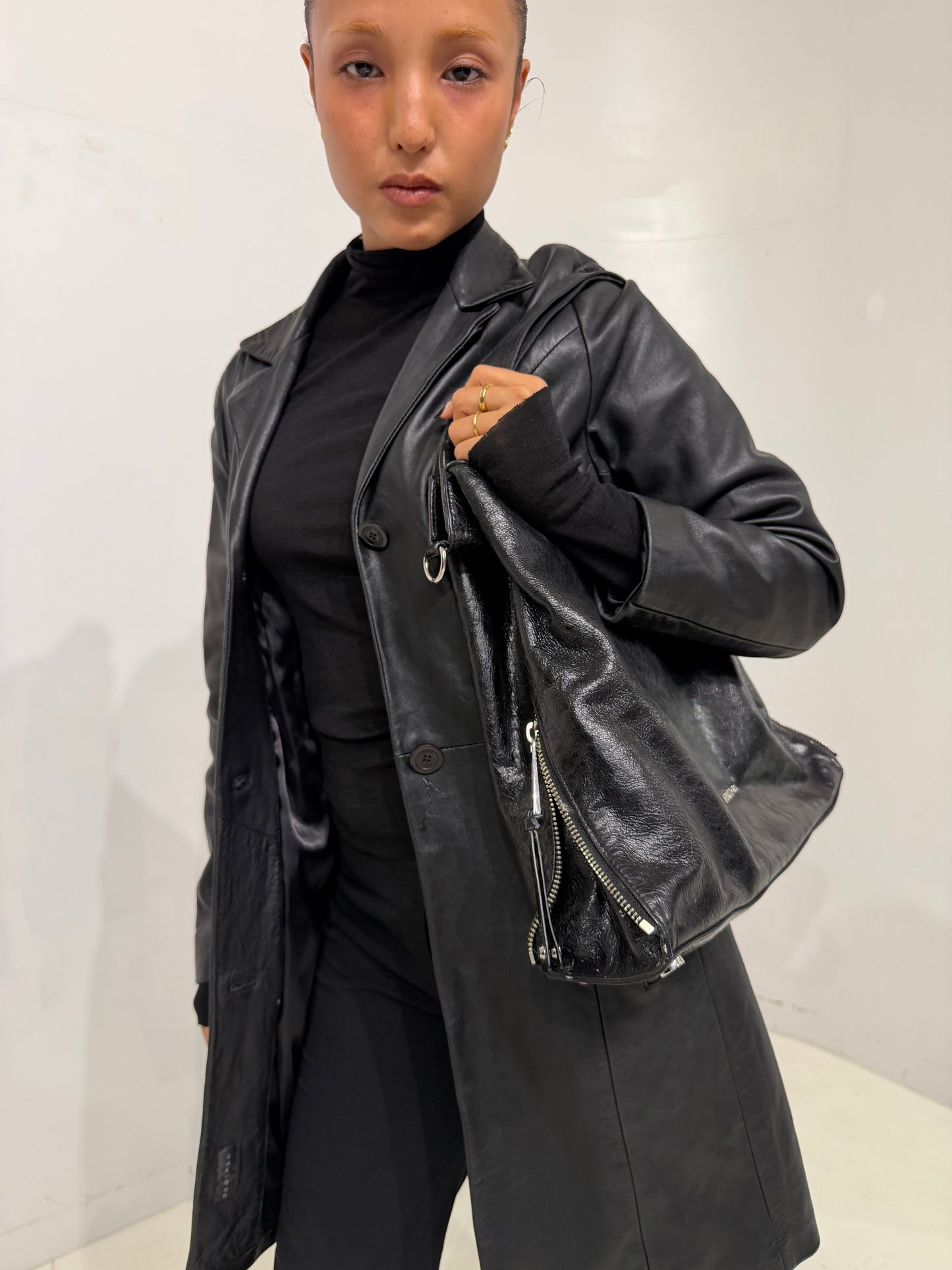 Michael Kors black shoulder bag
