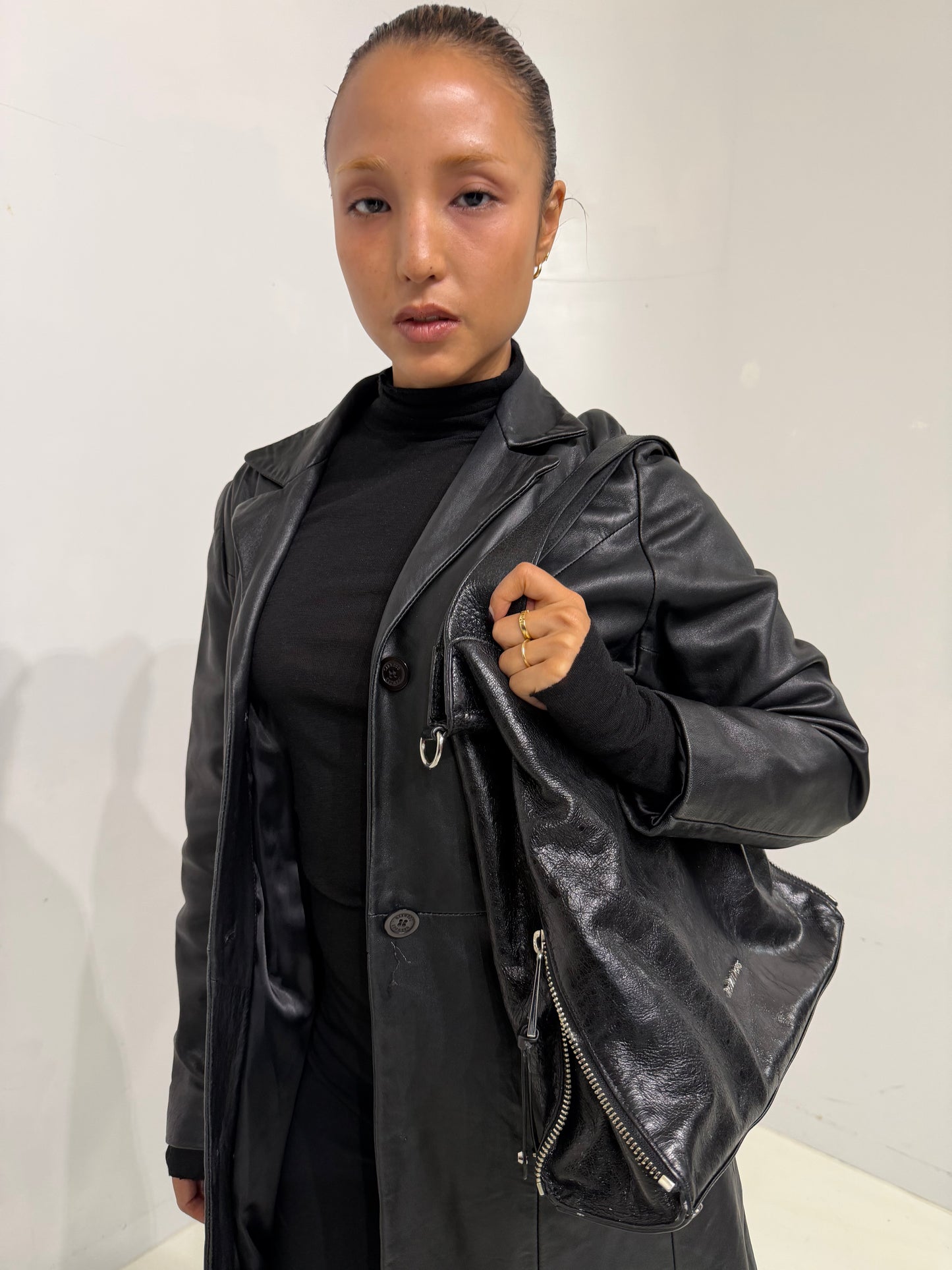 Michael Kors black shoulder bag