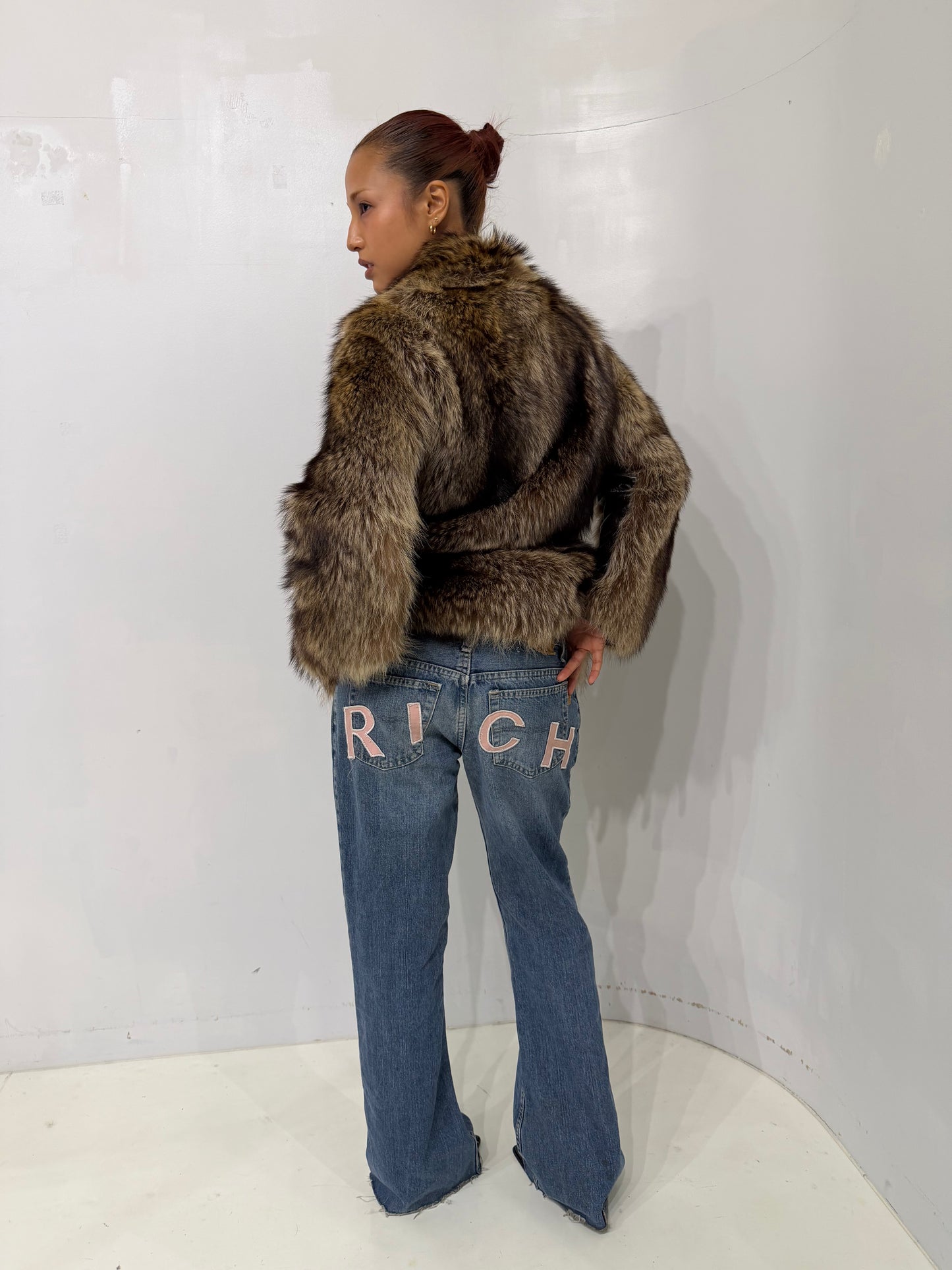 realleather&fur jacket