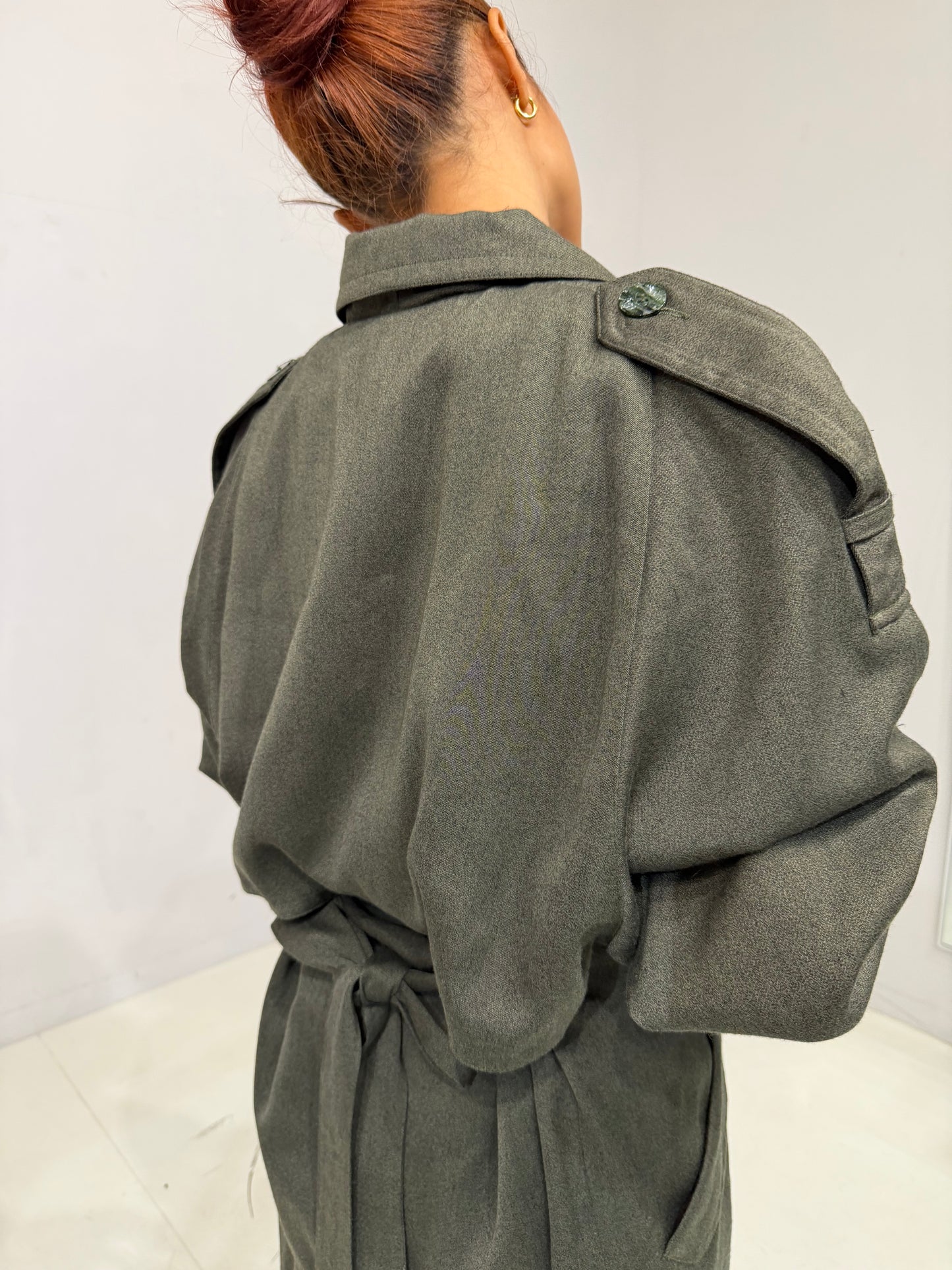 J.Gallery khaki long coat