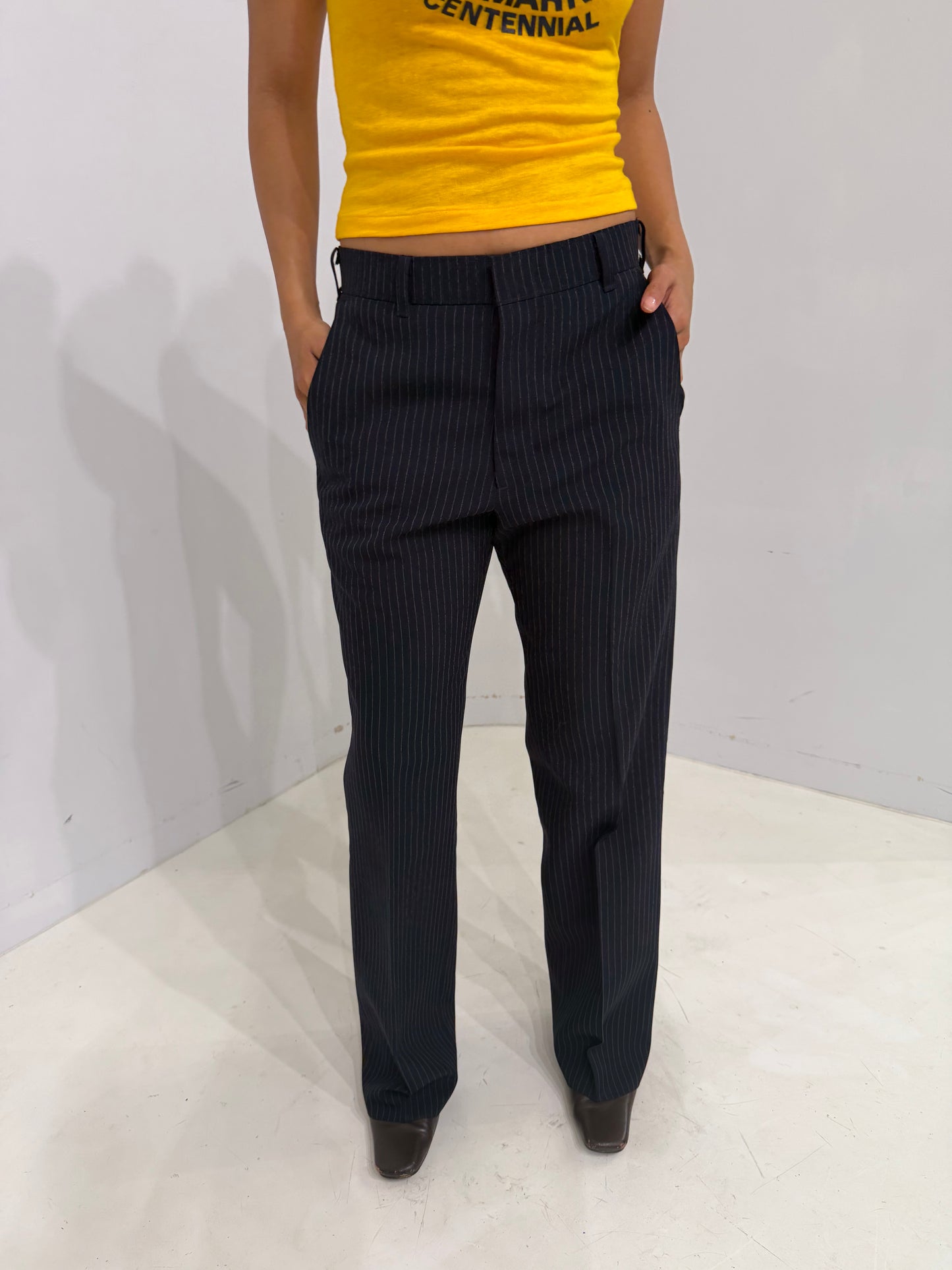 Levi's striped slacks