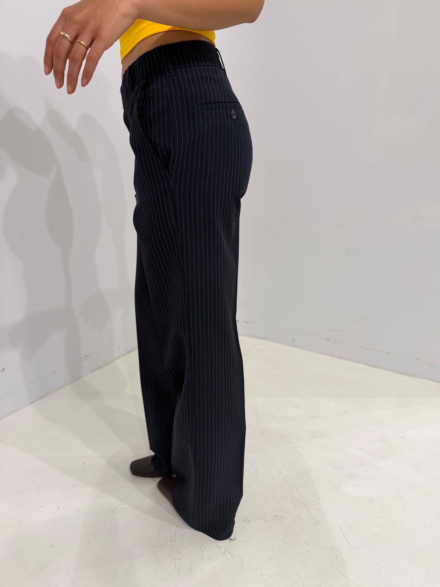 Levi's striped slacks