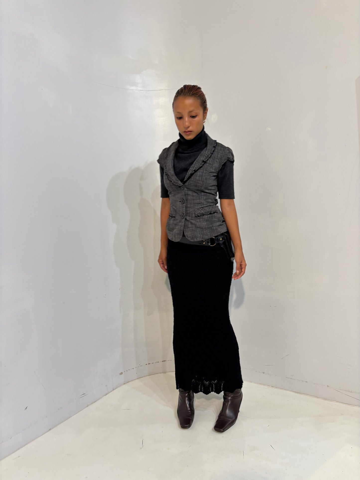 frilled jacket