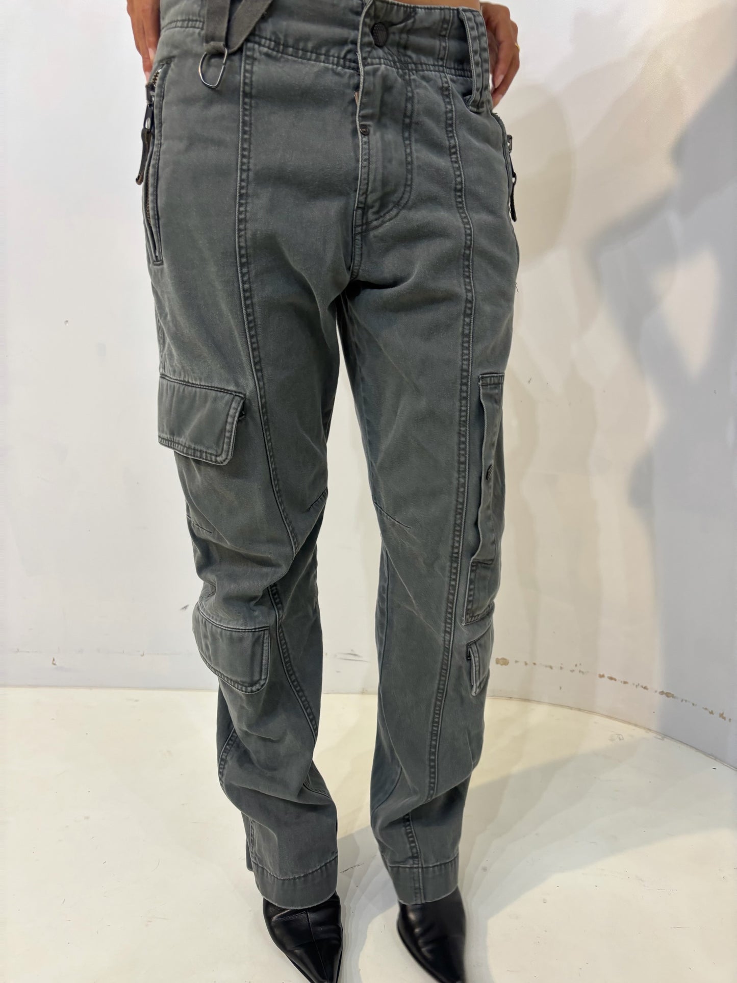 khaki cargo pants
